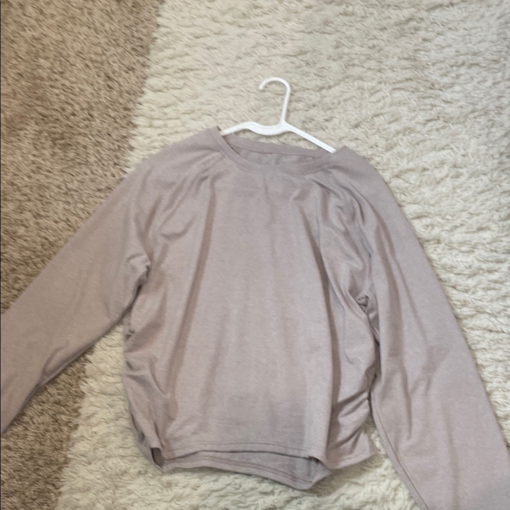 Aerie Women's Crew Neck Sweater - Light Pink